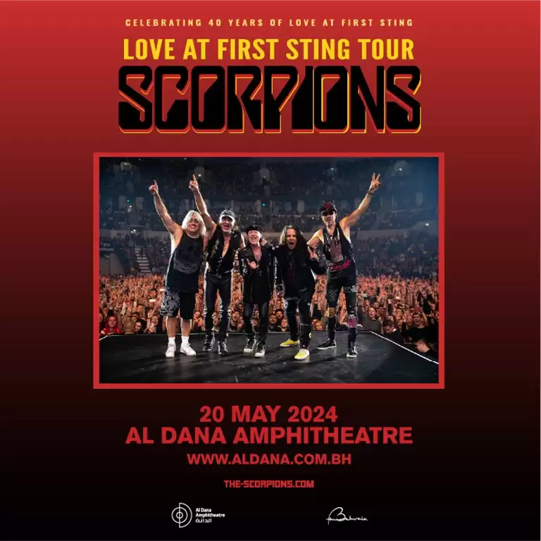 Scorpions live at Al Dana Amphitheatre, Bahrain