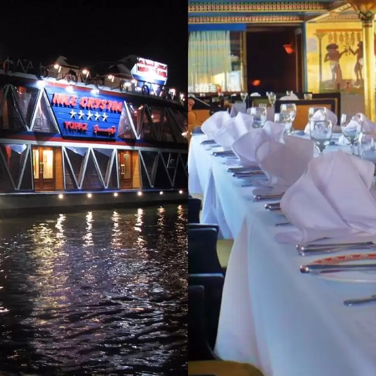 Evening Nile Cruise with Dinner & Show in Cairo