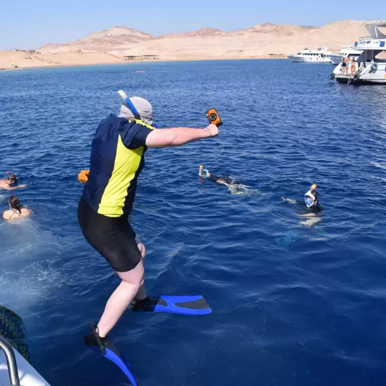 Half-day Snorkeling Boat trip with lunch and drinks from Sharm El Sheikh