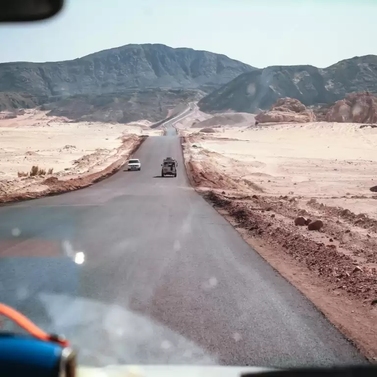 Jeep safari adventure at Nabq National Park with camel ride and dinner