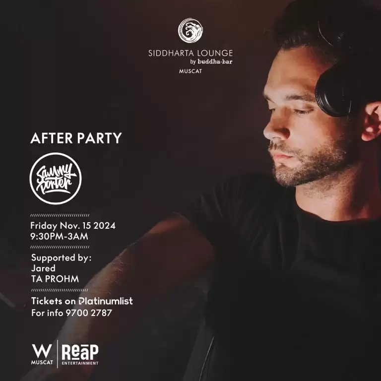 After Party Featuring Sammy Porter in Muscat