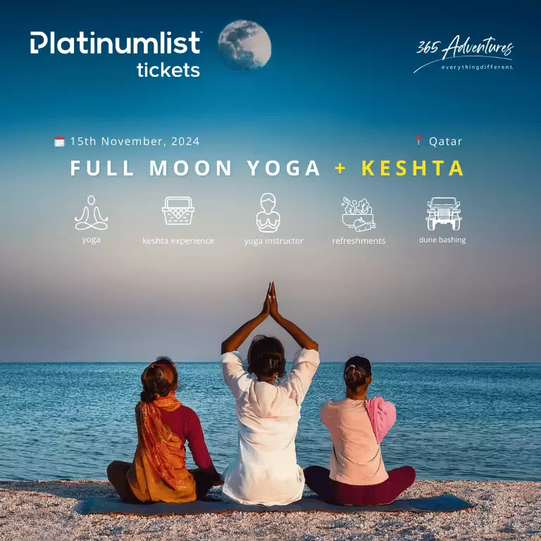 Full Moon Yoga + Keshta