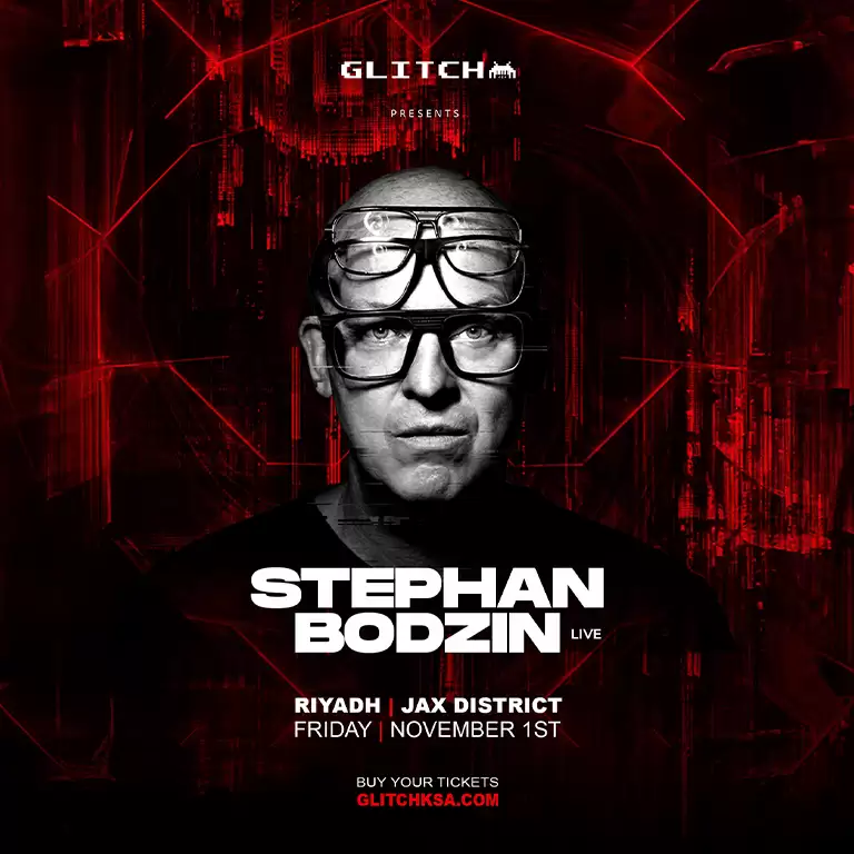 GLITCH Presents Stephan Bodzin Live in Riyadh