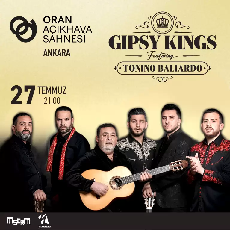 Gipsy Kings feat Tonino Baliardo at Ankara