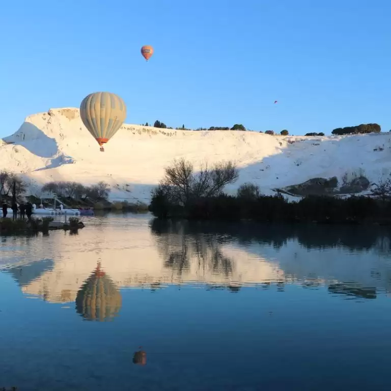Alanya Pamukkale Tour with Hot Air Balloon Flight