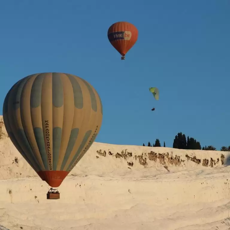 Alanya Pamukkale Tour with Hot Air Balloon Flight
