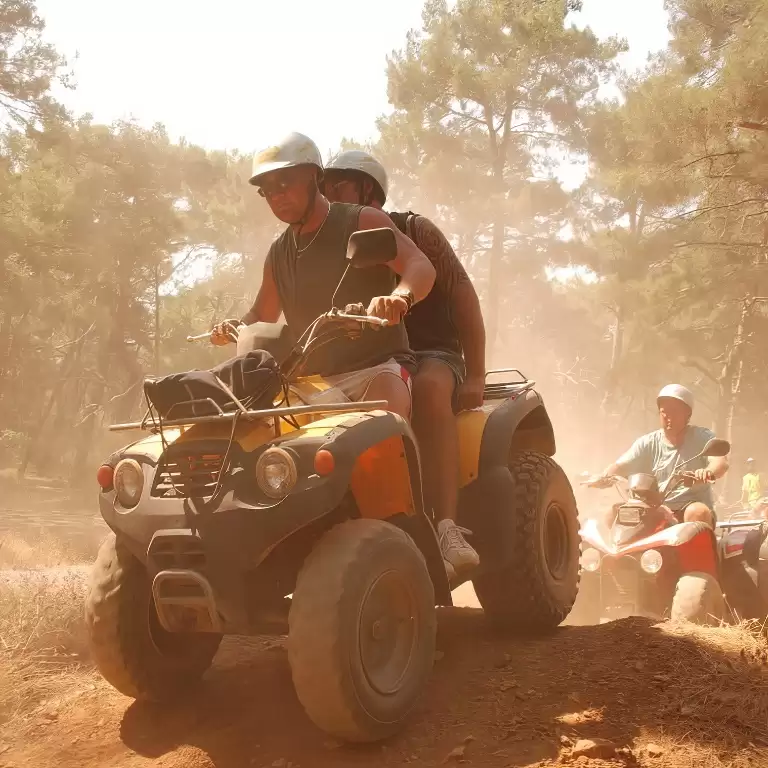 Antalya Super Combo Tour With Rafting, Jeep Safari, Quad Biking & Zipline