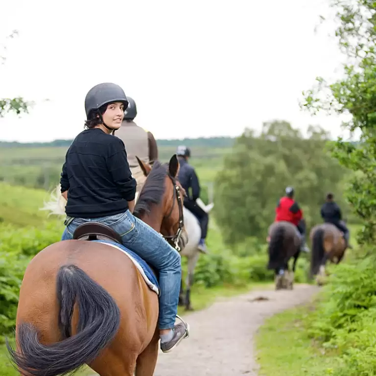 Horse riding