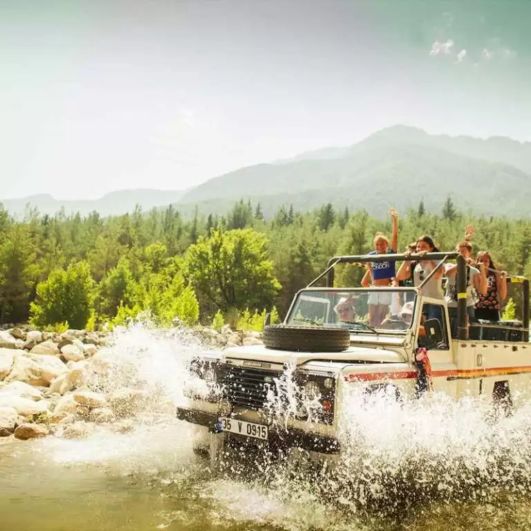 Jeep Safari & Rafting from Alanya