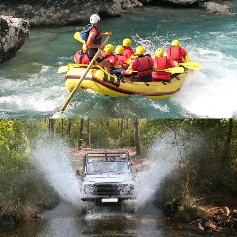 Jeep Safari & Rafting from Alanya