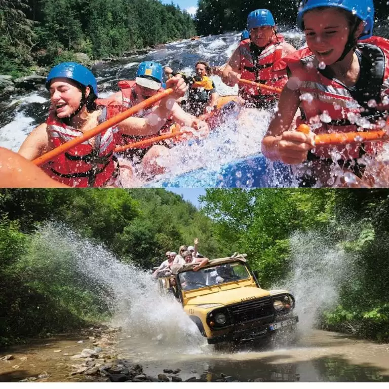 Jeep Safari & Rafting from Alanya