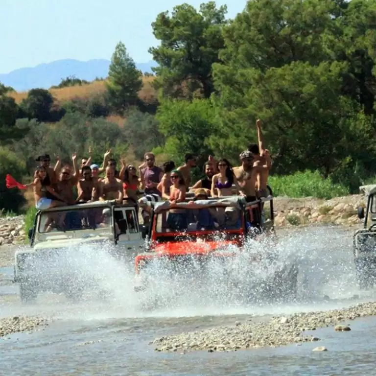Jeep Safari & Rafting from Alanya