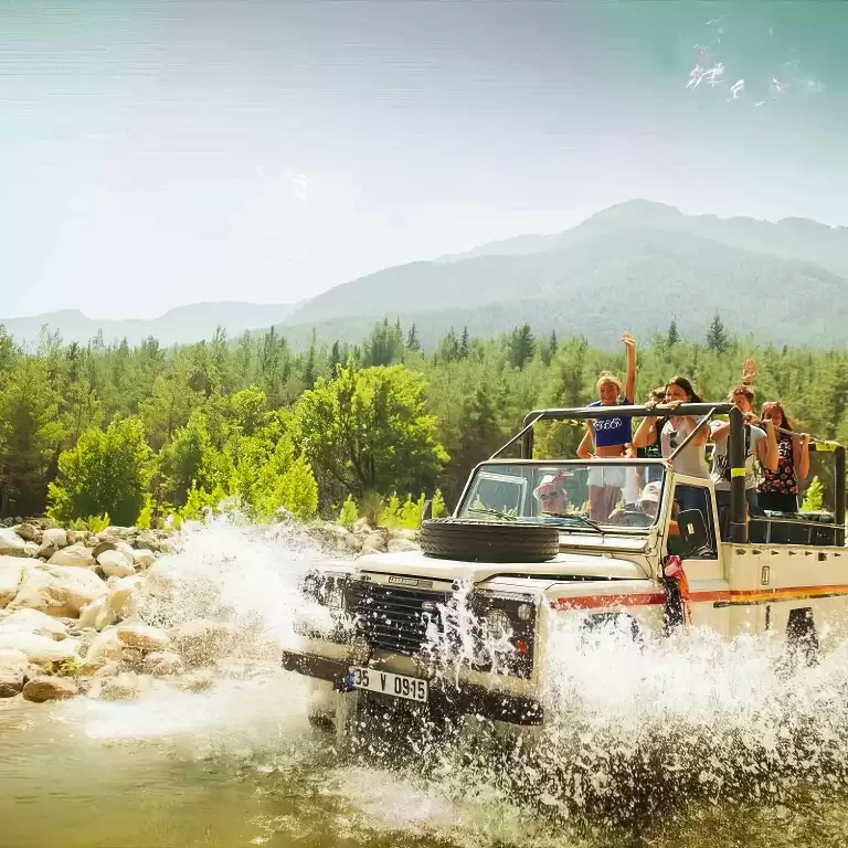 Jeep Safari & Rafting from Alanya