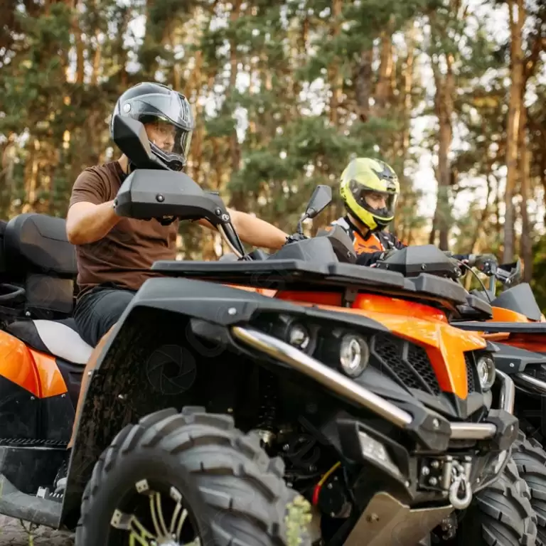 Quad bike and Rafting