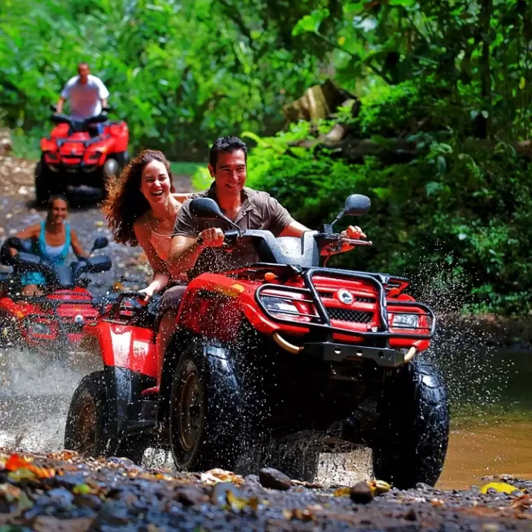 Quad bike and Rafting