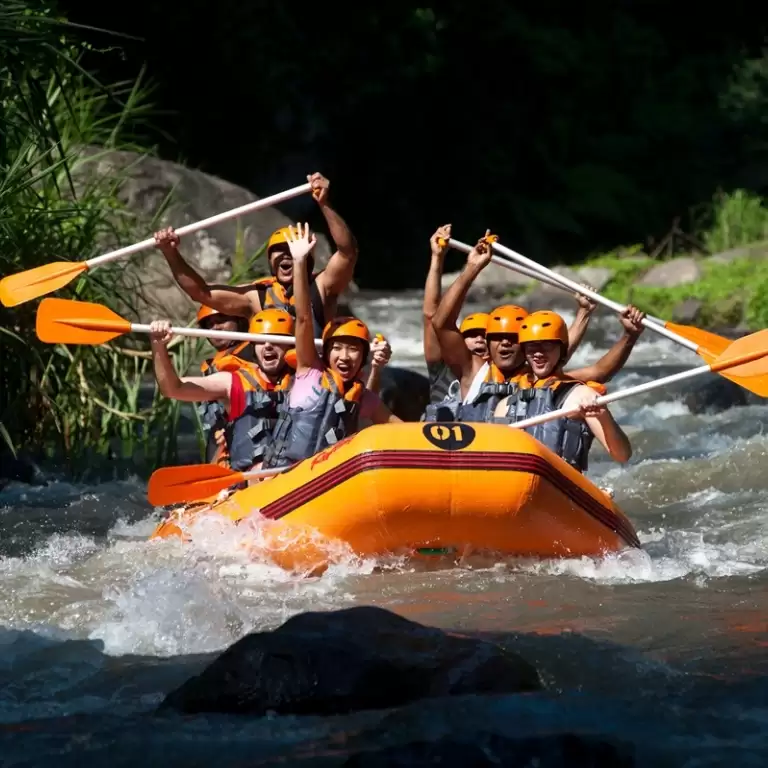 Quad bike and Rafting
