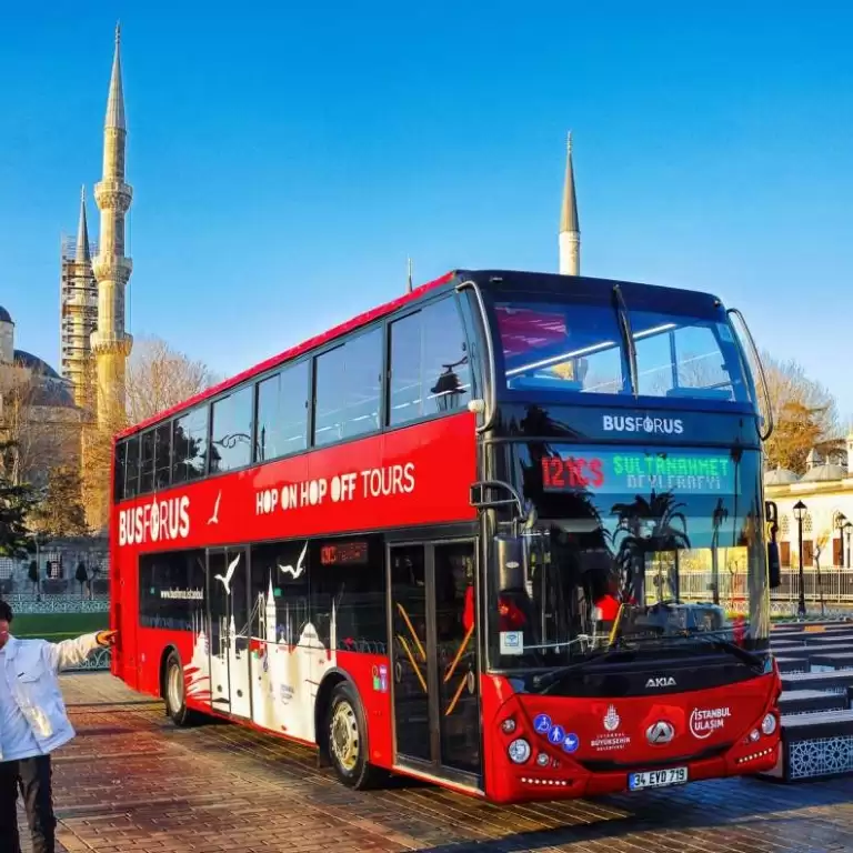 1-Day Hop-On-Hop-Off Bus Tour with Commentary
