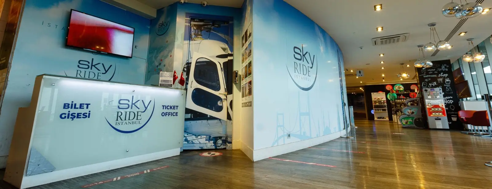 Istanbul 4D SkyRide Simulation and Sapphire Observation Deck Pass
