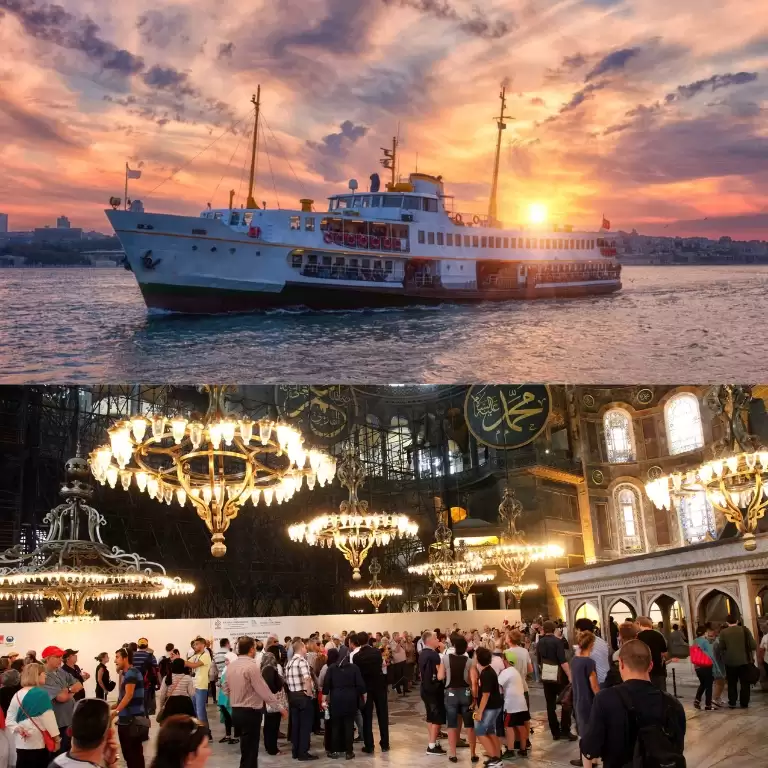 Istanbul: Basilica Cistern, Bosphorus Cruise, Hagia Sophia, Blue Mosque, Grand Bazaar, Guided Tour
