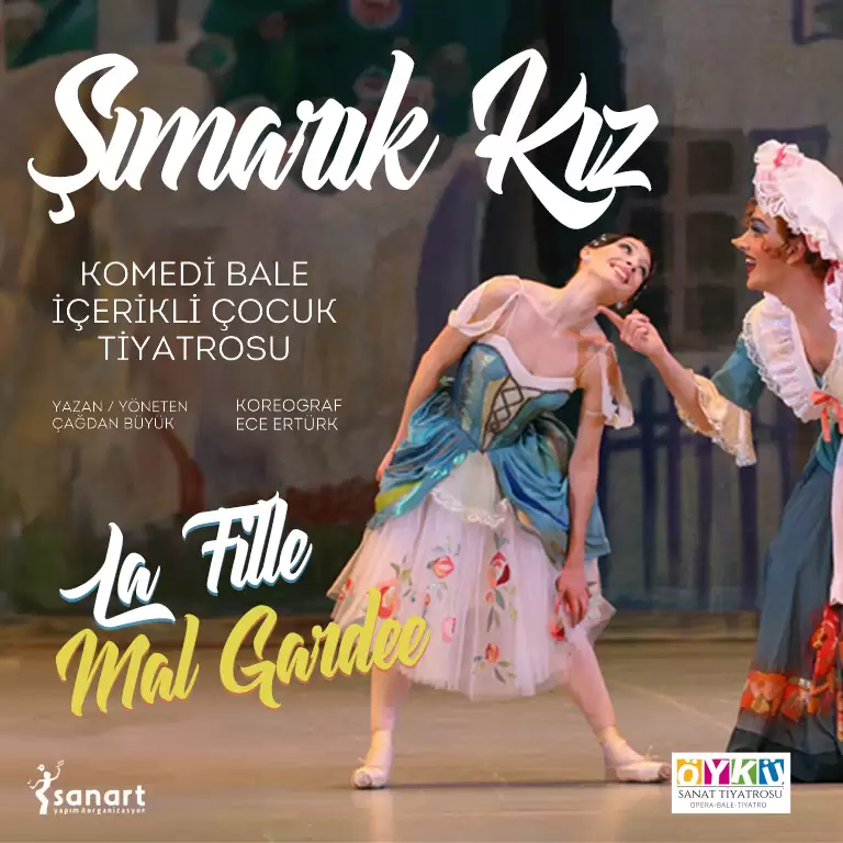 Şımarık Kız (La Fille Mal Gardee) in Istanbul