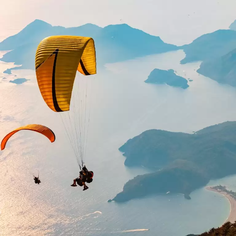 Paragliding at Deadsea