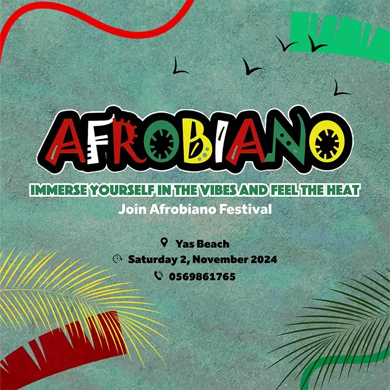 Afrobiano Fest at Yas Beach in Abu Dhabi