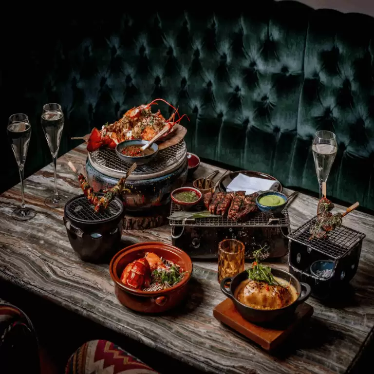 Coya Saturday Brunch at Garden On YAS in Abu Dhabi