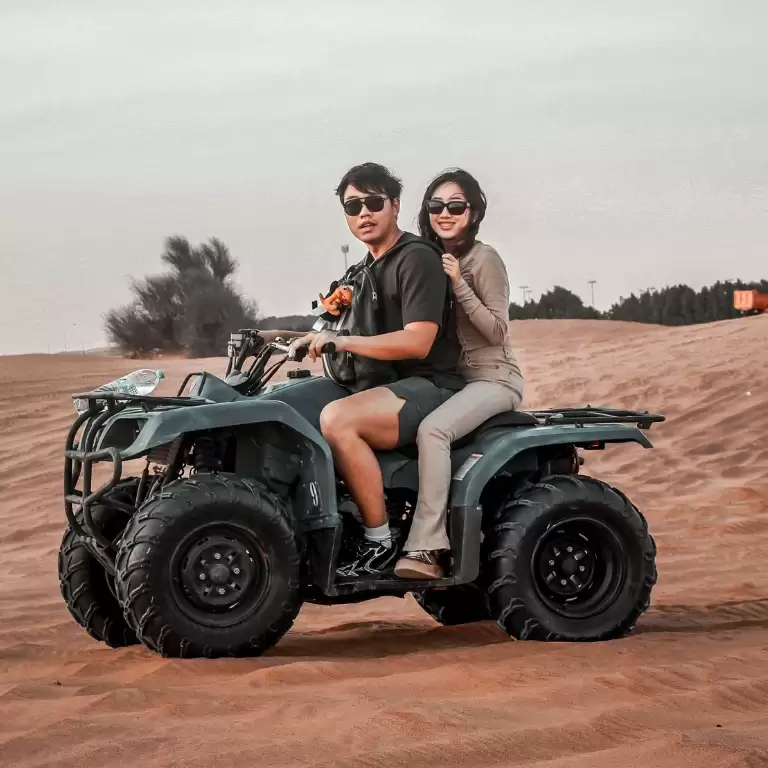 Desert Adventure: Self-Drive Quad Bike Tour in Abu Dhabi