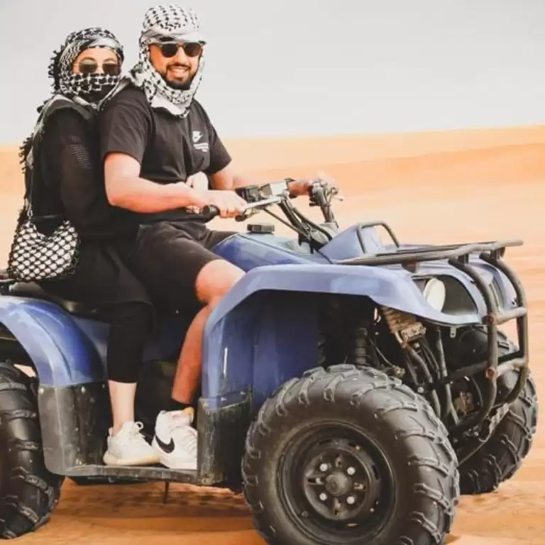 Desert Adventure: Self-Drive Quad Bike Tour in Abu Dhabi