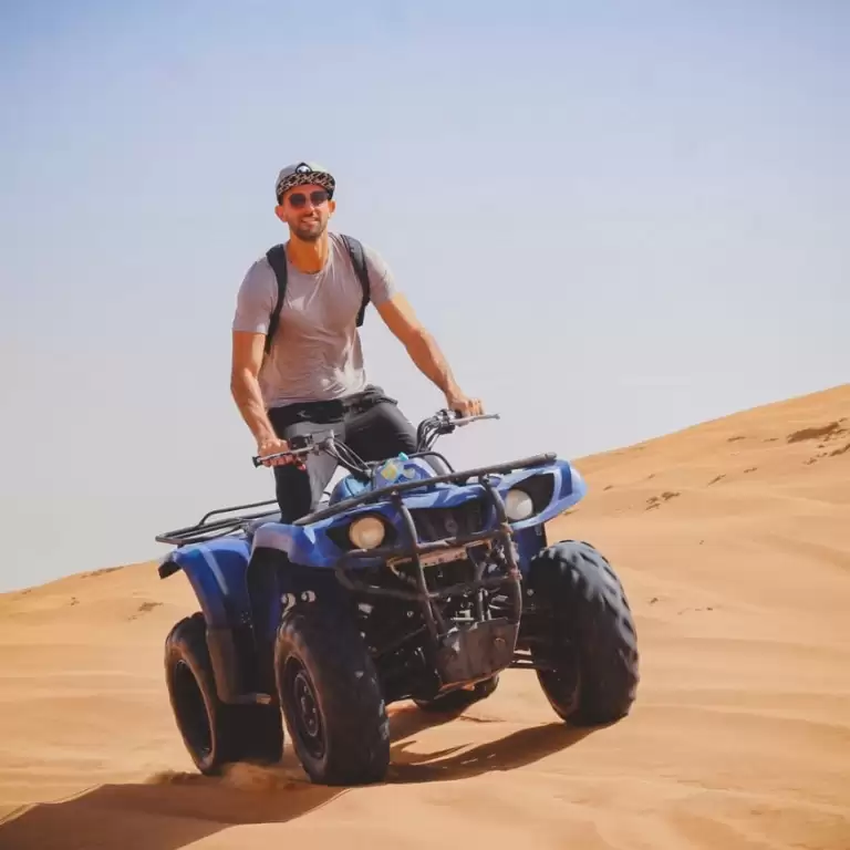 Desert Adventure: Self-Drive Quad Bike Tour in Abu Dhabi