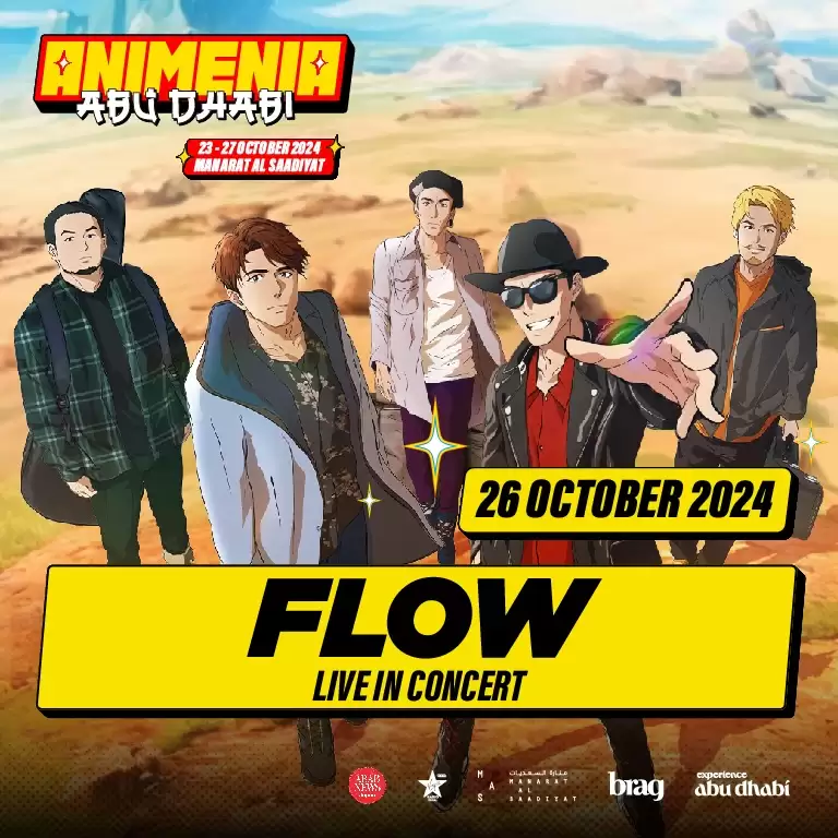FLOW Live at Animenia Abu Dhabi