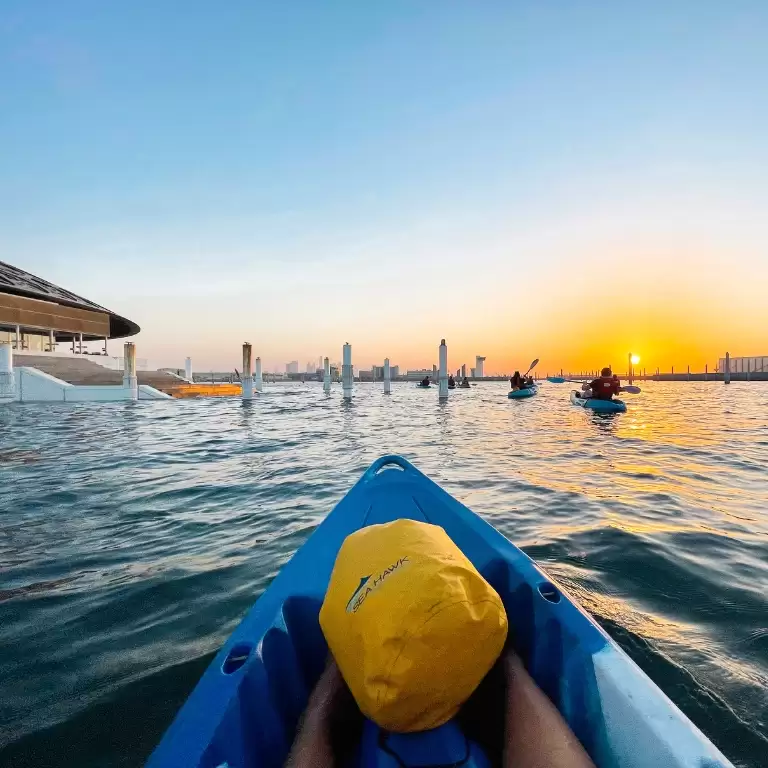 Guided Kayak Tour at Louvre Abu Dhabi