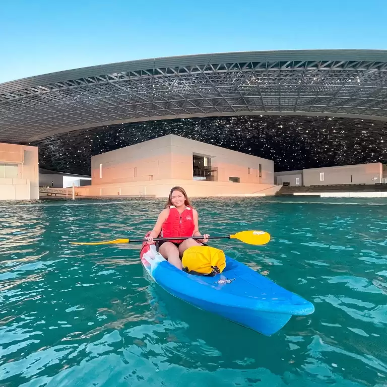 Guided Kayak Tour at Louvre Abu Dhabi