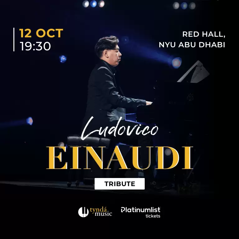 Ludovico Einaudi Tribute by Tynda Music in Abu Dhabi