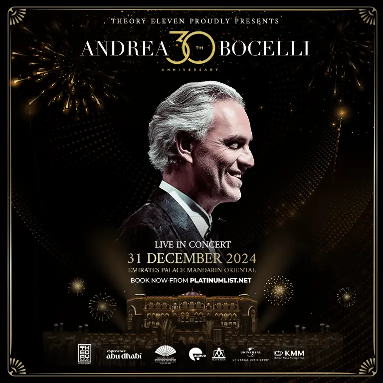 New Year's Eve with Andrea Bocelli