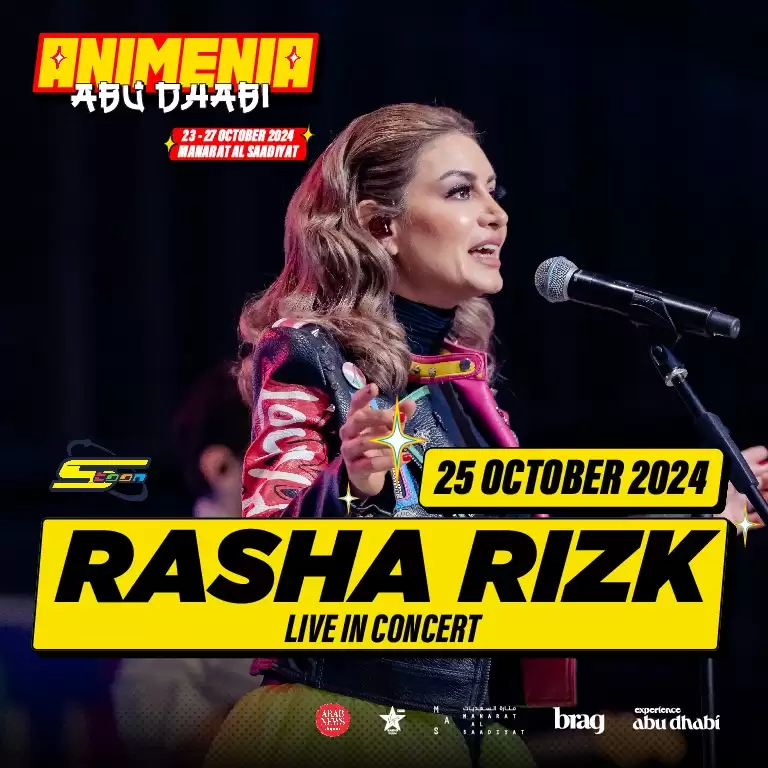Rasha Rizk Live at Animenia Abu Dhabi