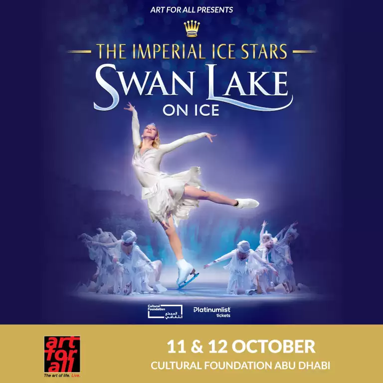 Swan Lake On Ice at Cultural Foundation, Abu Dhabi