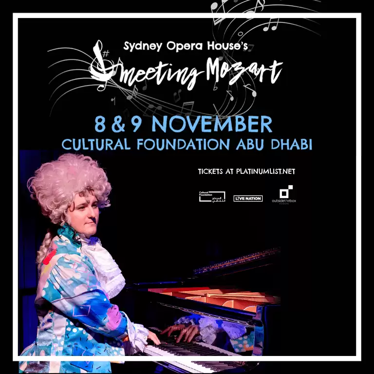 Sydney Opera House’s Meeting Mozart Live at Cultural Foundation, Abu Dhabi