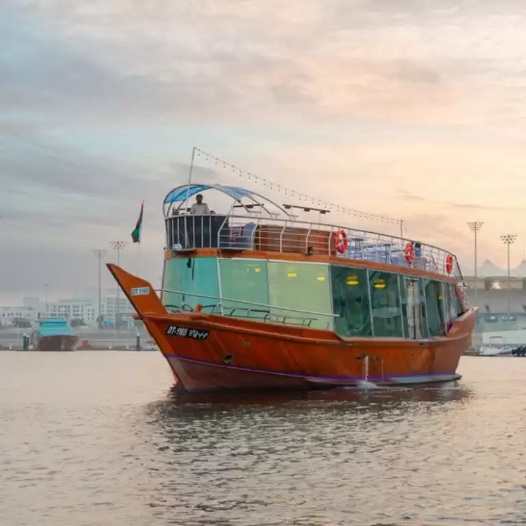 Yas Island Sightseeing Dhow Cruise - Abu Dhabi