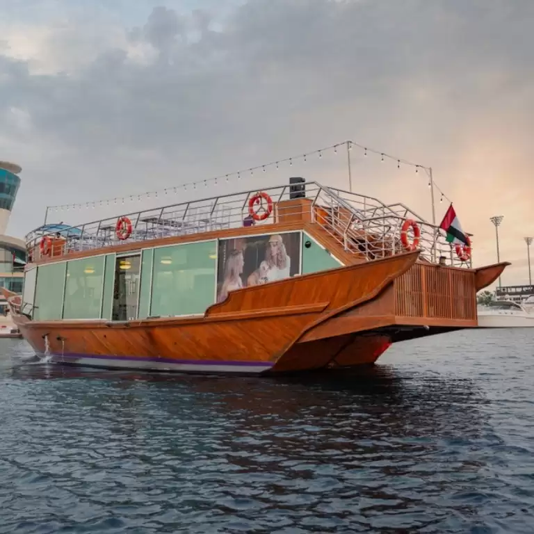 Yas Island Sightseeing Dhow Cruise - Abu Dhabi