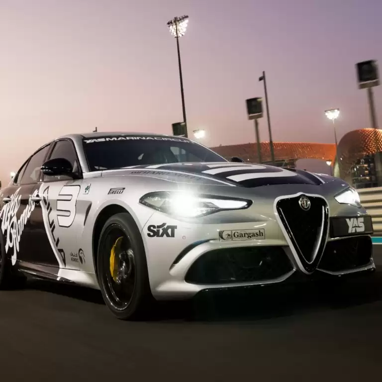 Yas Marina Circuit Alfa Romeo Giulia Quadrifoglio driving experience