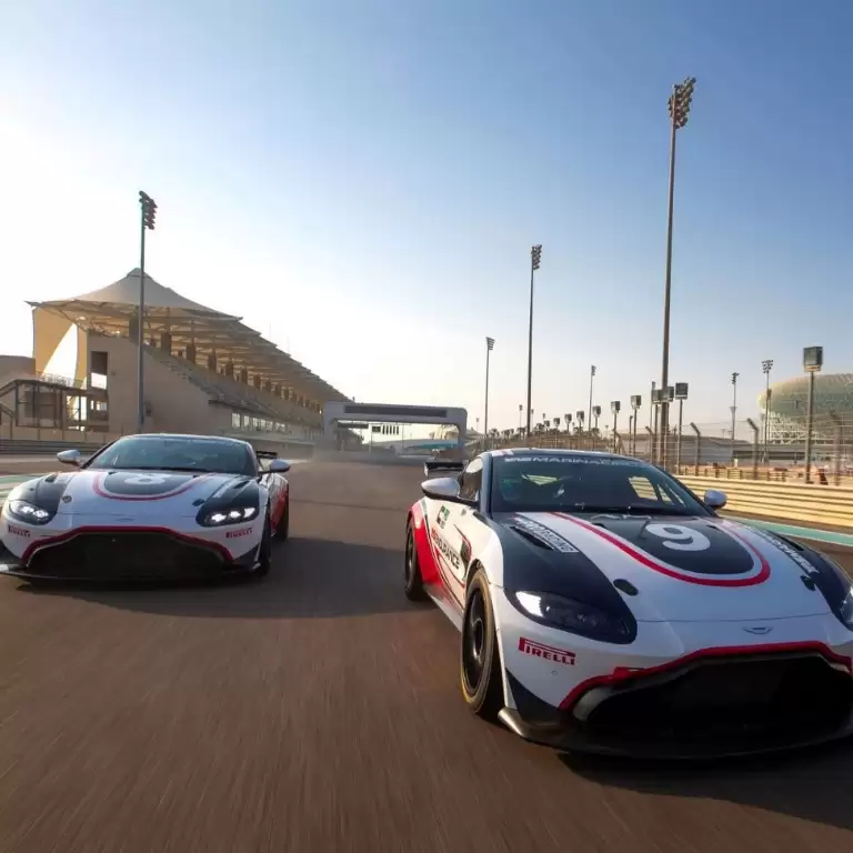 Yas Marina Circuit Aston Martin GT4 driving experience