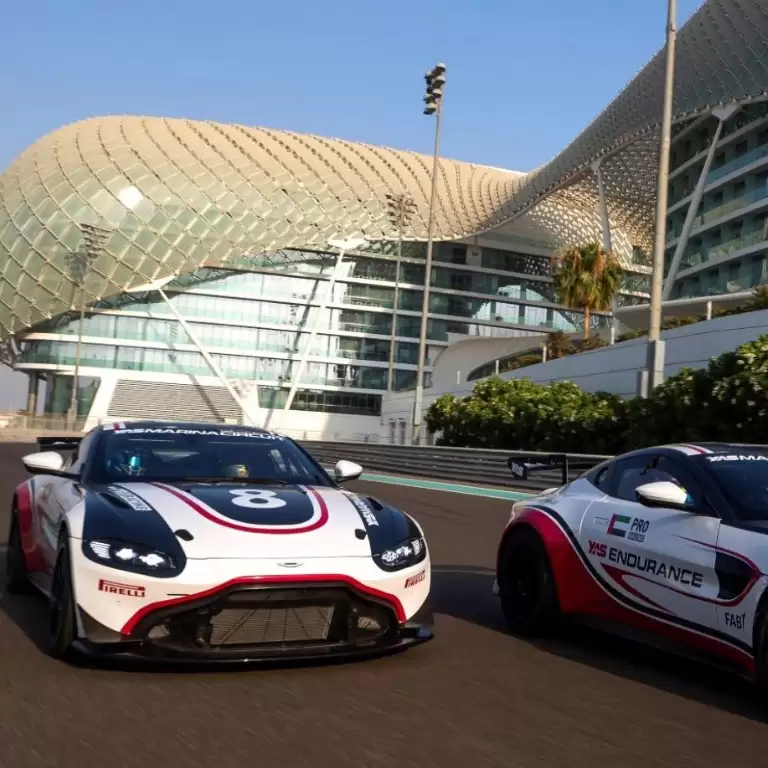 Yas Marina Circuit Aston Martin GT4 driving experience