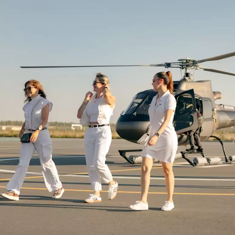 22-Minute Helicopter Tour over Dubai with free Transfers