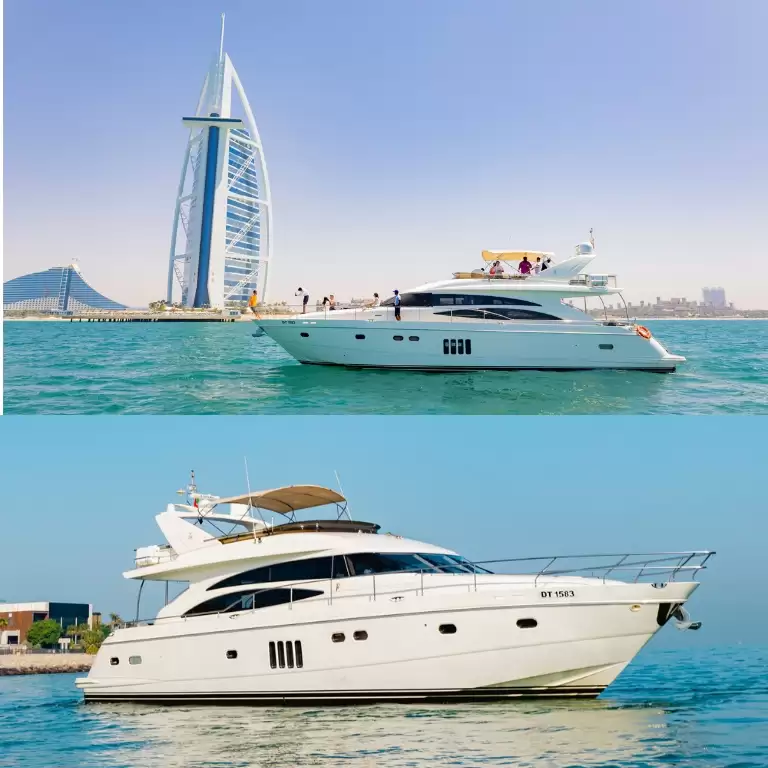 3 Hour Yacht Tour in Dubai Marina with Breakfast or BBQ