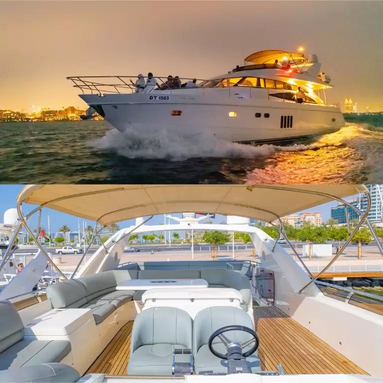 3 Hour Yacht Tour in Dubai Marina with Breakfast or BBQ
