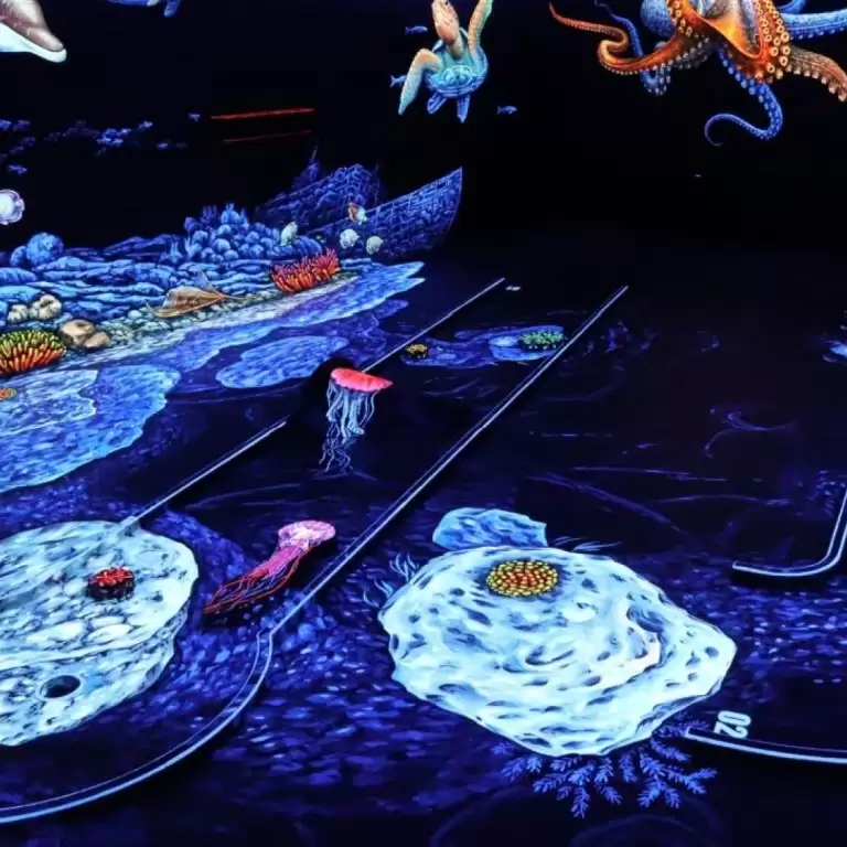 3D Blacklight Minigolf Tickets