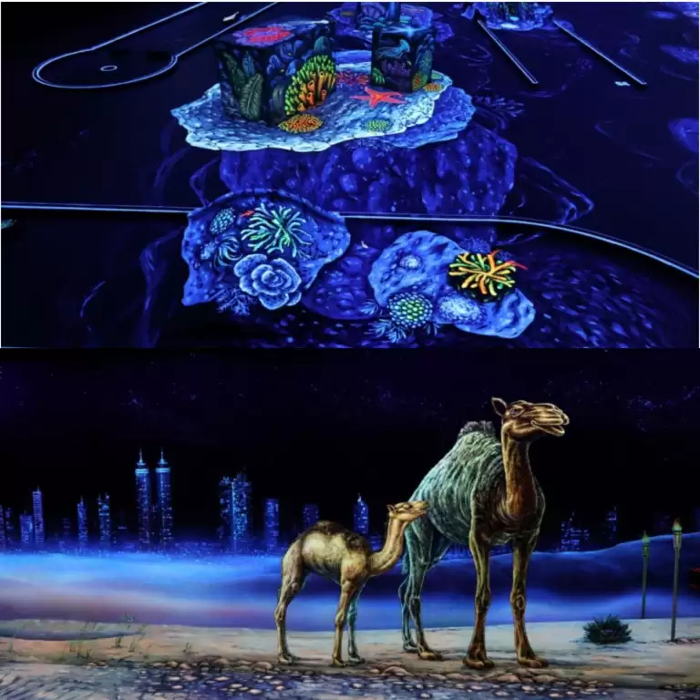 3D Blacklight Minigolf Tickets