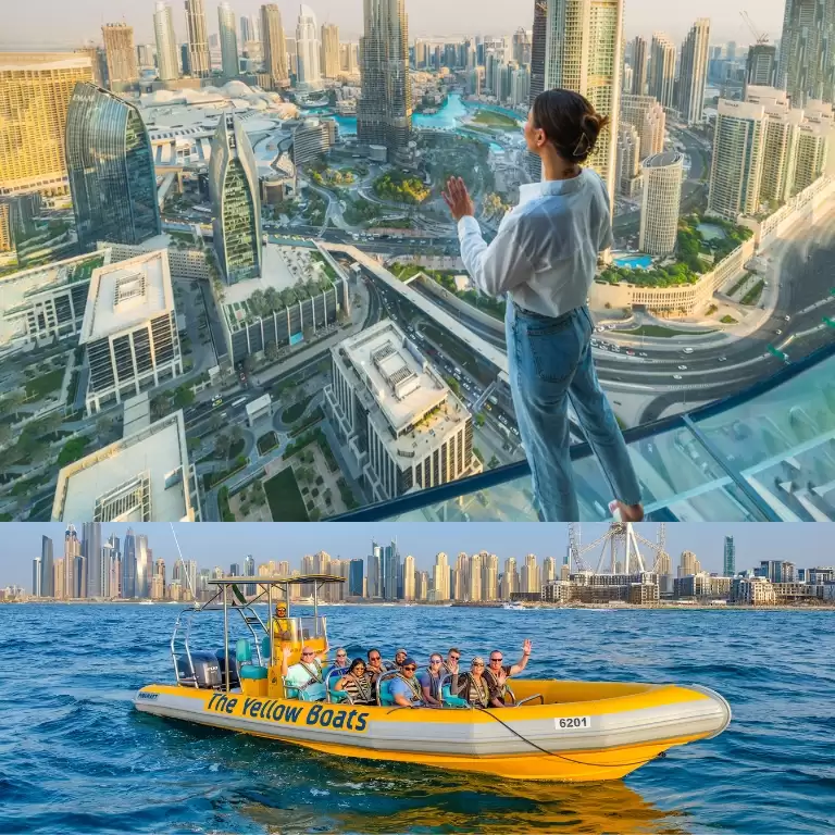99 Minutes Premium Boat Tour + Free Sky Views - Combo