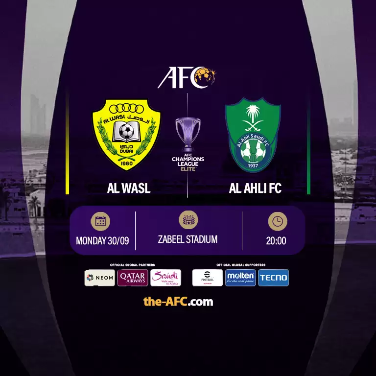 Al Wasl FC (UAE) vs Al Ahli FC (KSA) - AFC